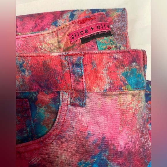 Alice + Olivia Multicolor Women's Jeans - Picture 5 of 5